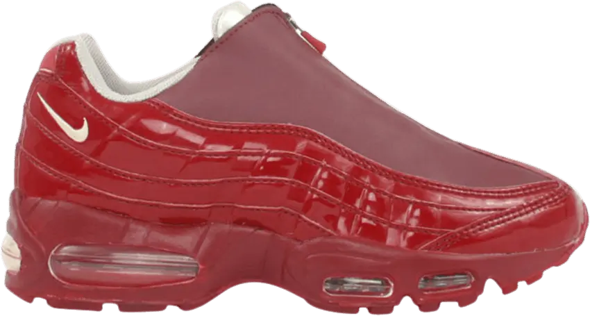  Nike Wmns Air Max 95 Z [Deep Red/Techno Champagne]