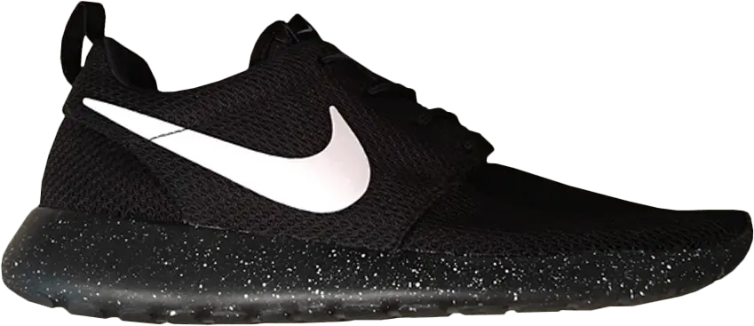  Nike Wmns Roshe One iD [Black/Black-White]