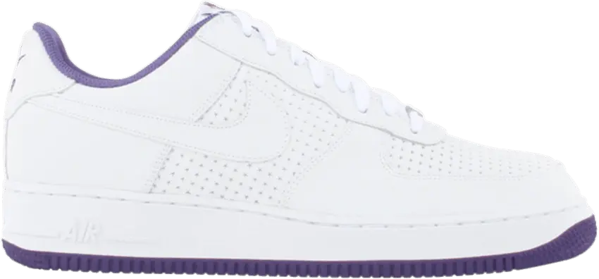  Nike Air Force 1 [White/Varsity Purple]