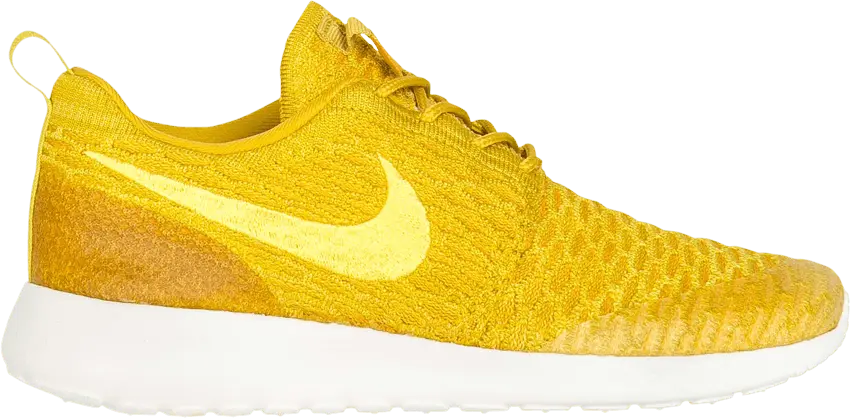 Nike Wmns Roshe One Flyknit [Gold Ld/True Yellow-Unvrsty Gold-Sl]