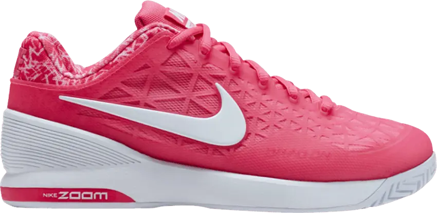  Nike Wmns Zoom Cage 2 [Pink Pow/Classic Charcoal/White]