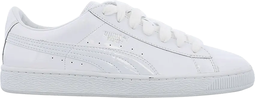 Puma Basket &#039;Matte &amp; Shine&#039; [White/White]