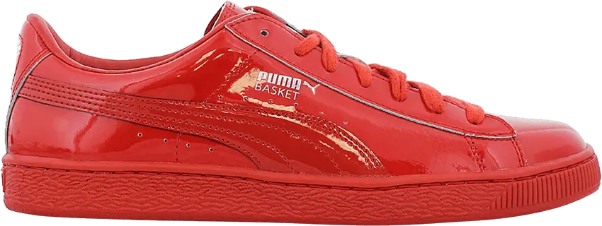 Puma Basket &#039;Matte &amp; Shine&#039; [High Risk Red/Silver]