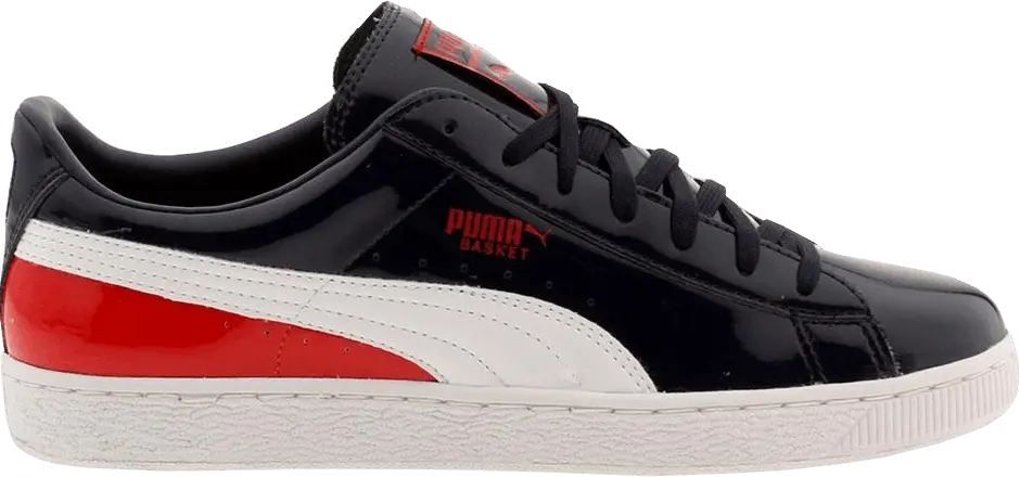 Puma Basket Classic Patent [Blue / Peacoat / White/ Red]