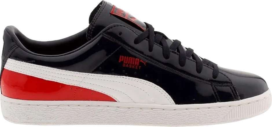  Puma Basket Classic Patent [Blue / Peacoat / White/ Red]