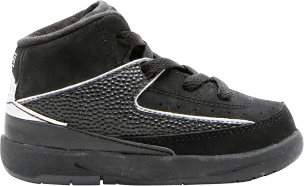 Jordan 2 Retro Td [Black/Metallic-Silver]