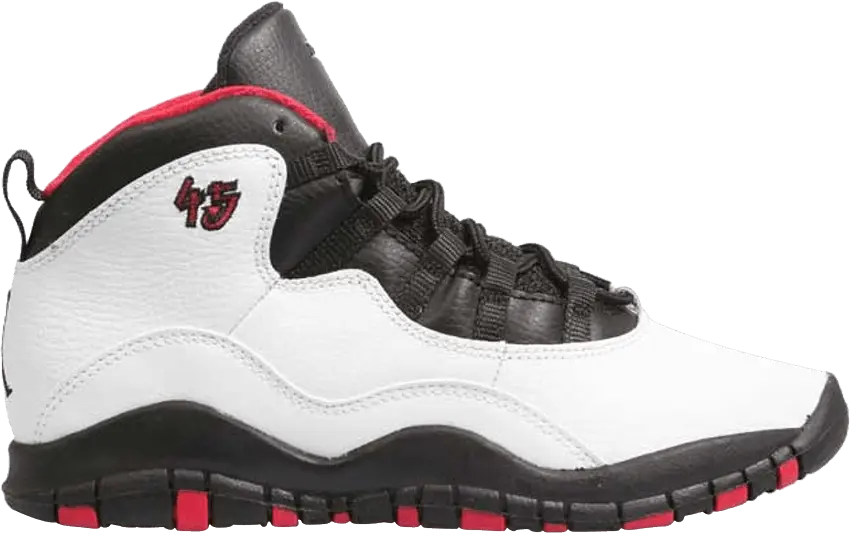  Air Jordan 10 Retro PS [White/Black-True Red]