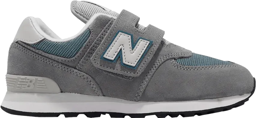  New Balance 574 Little Kid Wide &#039;Grey Sky Blue&#039; [0]