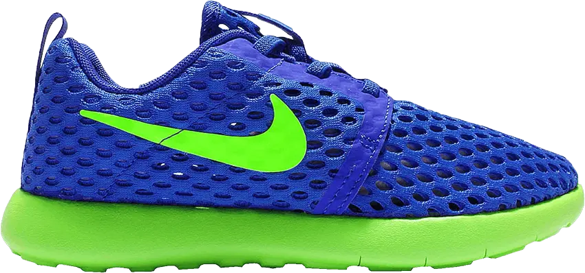  Nike Roshe One Flight Weight PS [Racer Blue/Electric Green]