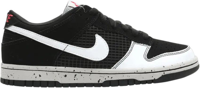  Nike Dunk Low GS [Black/White-Granite]