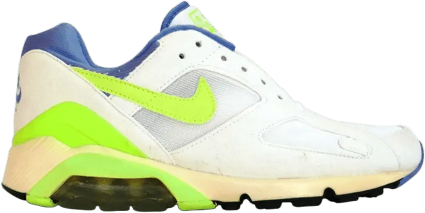 Nike Air 180 [White/Saphre-N Lime]
