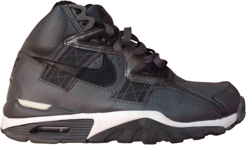  Nike Air Trainer Sc High [Dark Grey/Black-White]