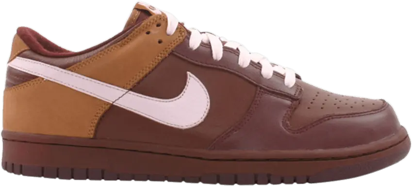  Nike Wmns Dunk Low Premium [Brown Stain/Pink Ice-Redwood-Desert Clay]