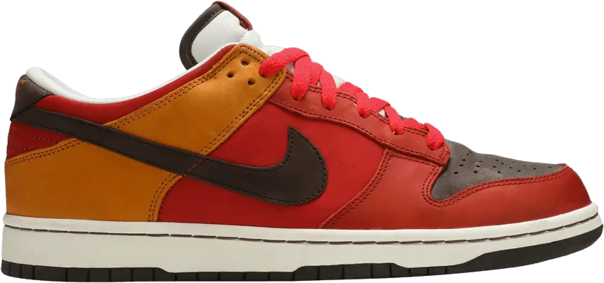  Nike Wmns Dunk Low Premium [Cardinal Red/ Baroque Brown Industrial Orange]