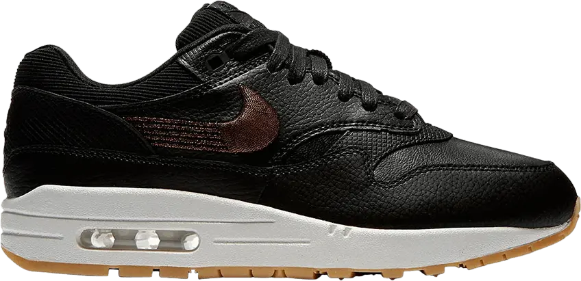  Nike Wmns Air Max 1 Premium &#039;Black Gum&#039;