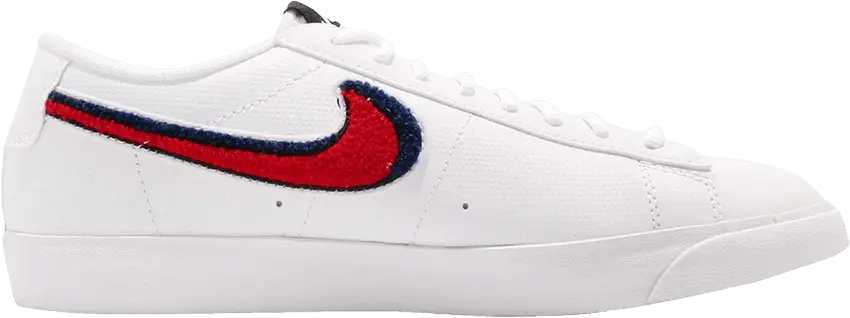  Nike Blazer Low 3D White Blue Red