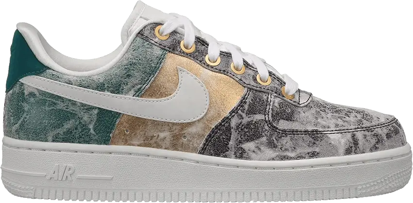  Nike Air Force 1 Low Metallic Leather (Women&#039;s)