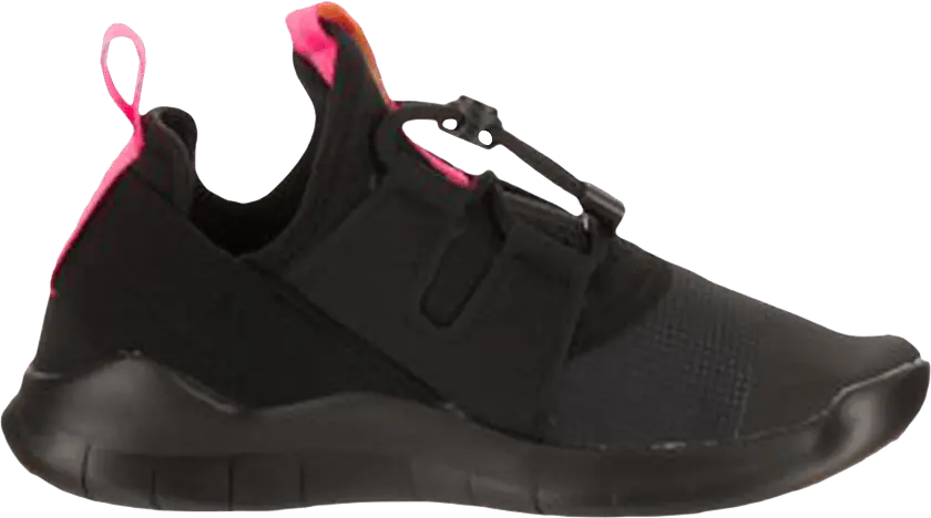  Nike Wmns Free RN CMTR 2018 &#039;Black Pink Blast&#039;