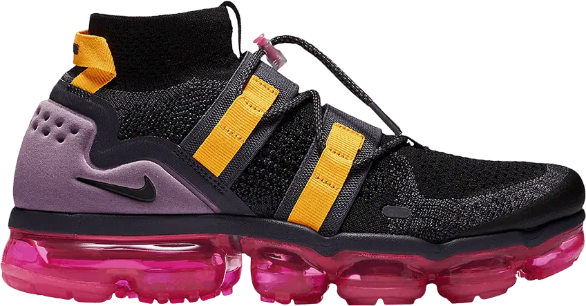  Nike Air VaporMax Utility Black Pink Blast