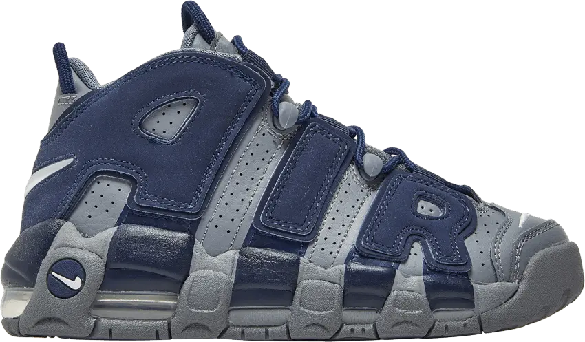  Nike Air More Uptempo 96 Cool Grey Midnight Navy (GS)