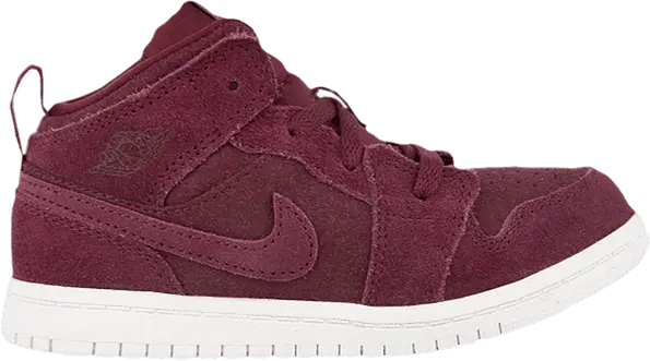  Air Jordan 1 Retro Mid TD &#039;Bordeaux&#039;