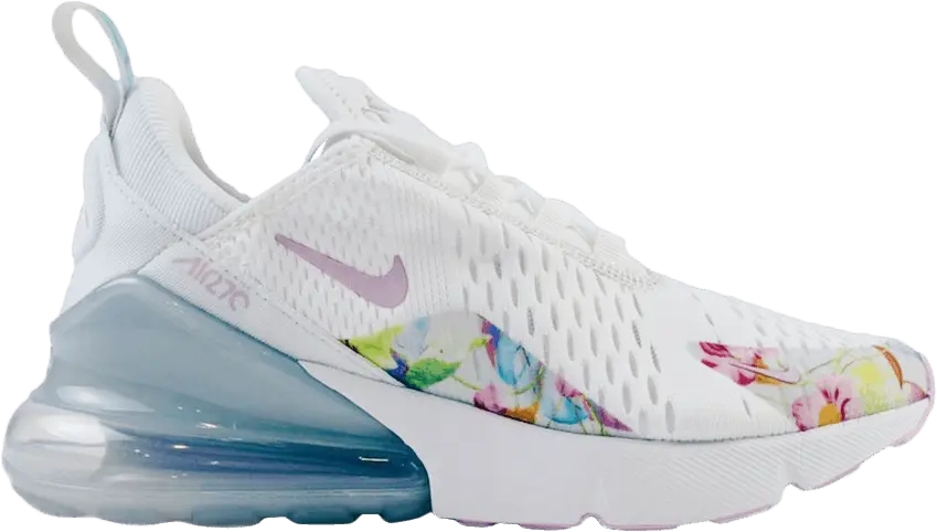  Nike Air Max 270 White Floral (Women&#039;s)