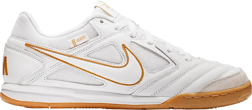 Nike SB Gato White Metallic Gold