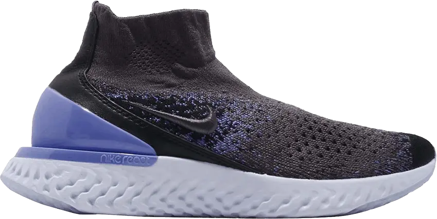 Nike Rise React Flyknit Thunder Grey Sapphire (Women&#039;s)