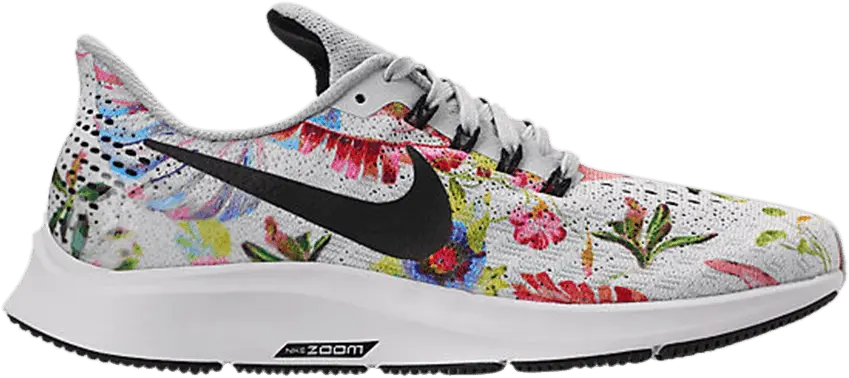  Nike Air Zoom Pegasus 35 White Floral (Women&#039;s)