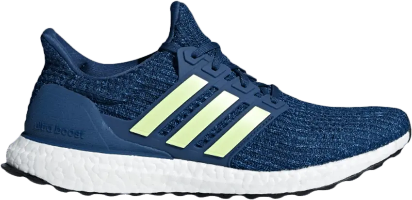  Adidas adidas Ultra Boost 4.0 Legend Marine Hi Res Yellow