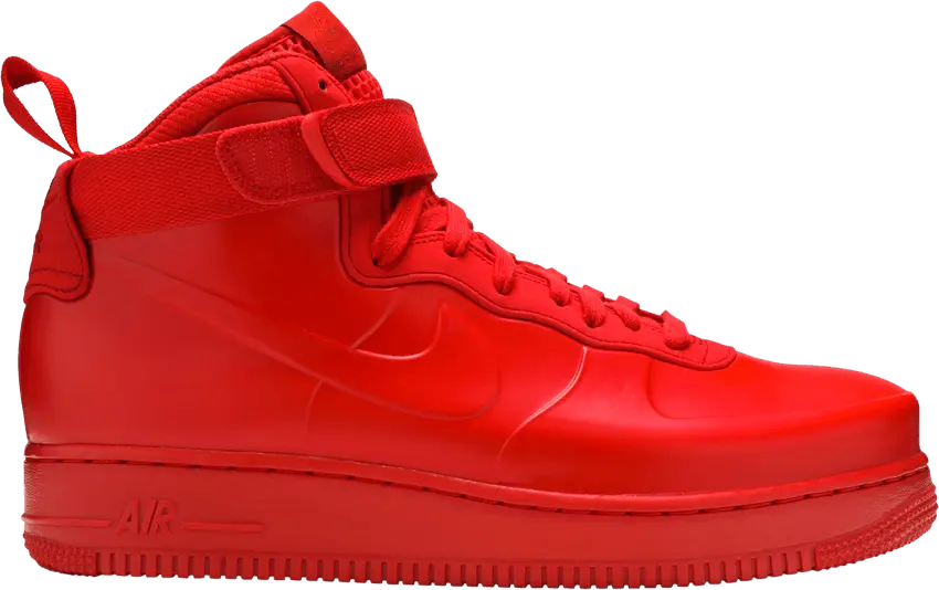  Nike Air Force 1 Foamposite Cup University Red