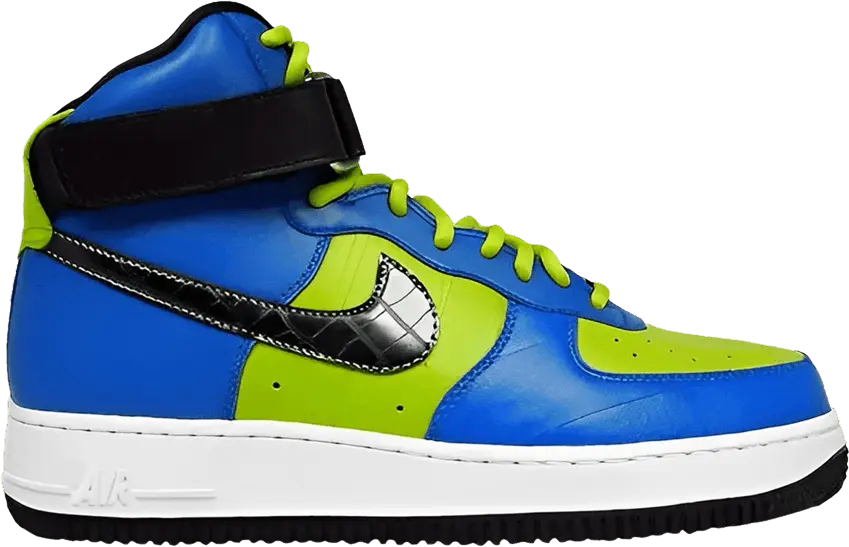  Nike Air Force 1 High Premium ZF &#039;Blue Bright Cactus&#039;