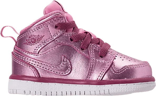  Jordan 1 Mid Pink Rise (TD)