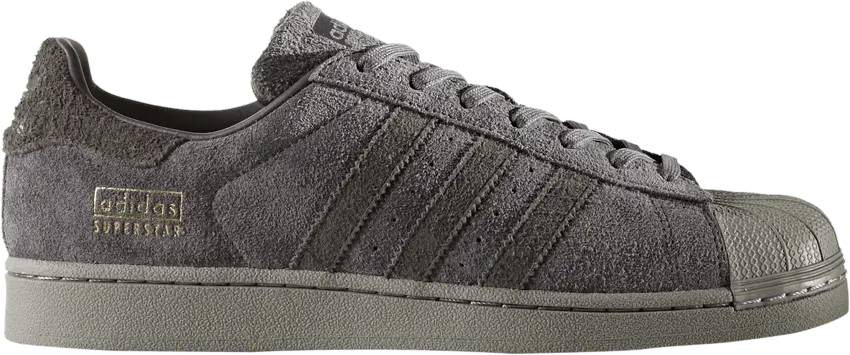 Adidas Superstar &#039;Grey&#039; [Grey Five/Utility Black/Utility Black]