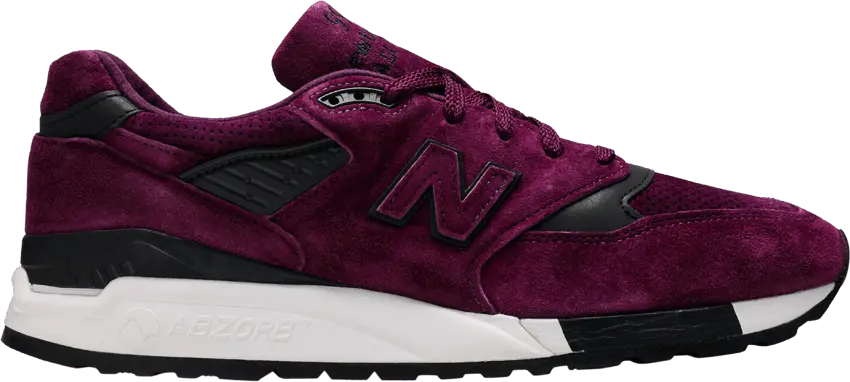  New Balance 998 Color Spectrum Purple Suede