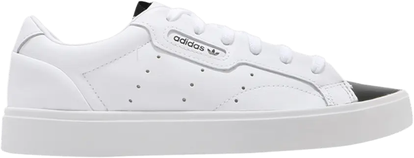  Adidas Wmns Sleek &#039;Cloud White&#039; [Cloud White/Cloud White/Core Black]