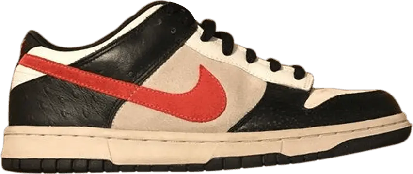  Nike Dunk Low 6.0 [Black/Hot Red-White-Jetstream]