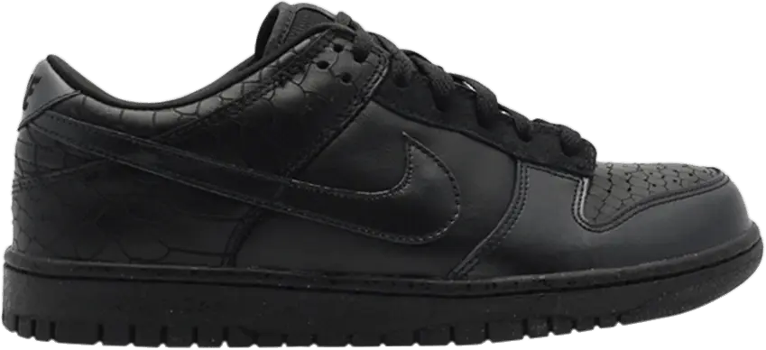  Nike Dunk Low 6.0 [Black/Black]