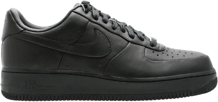  Nike Air Force 1 Supreme 07 [Black/Black]