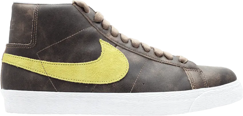 Nike Blazer Premium Sb [Cocoa/Volt]