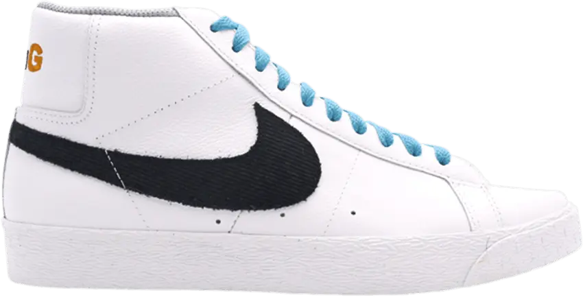 Nike Blazer Premium Sb [white/black-scb blue-cllg orng]
