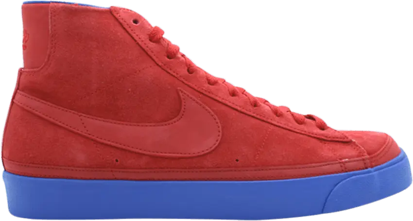 Nike Blazer High Premium [Sport Red/Sport Red-Varsity Royal]