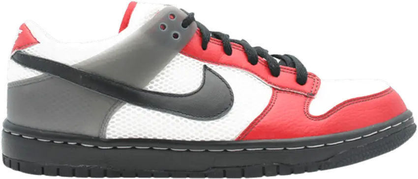  Nike Air Zoom Dunkesto [White/Black-Sport Red-Drk Grey]