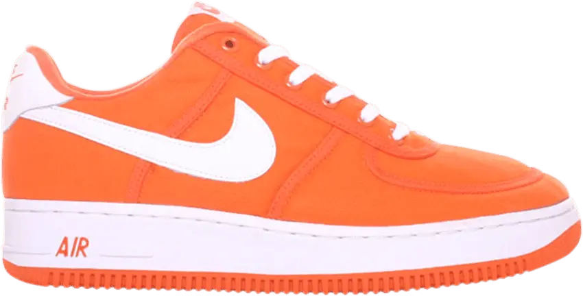  Nike Air Force 1 Canvas [Safety Orange/White]