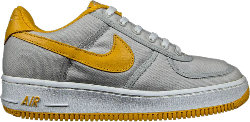 Nike Air Force 1 Low Canvas [Neutral Grey/University Gold]