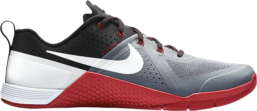  Nike Metcon 1 [Cool Grey/White/Black/University Red]