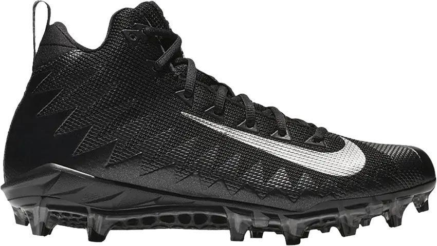  Nike Alpha Menace Pro Mid &#039;Black Metallic Silver&#039; [Black/Metallic Silver]