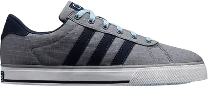  Adidas SE Daily Vulc Shoes [Grey / Dark Indigo / Argentina Blue]