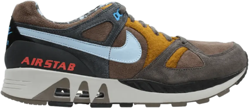  Nike Air Stab Premium [Olive Grey/Border Blue-Midnight Fog]