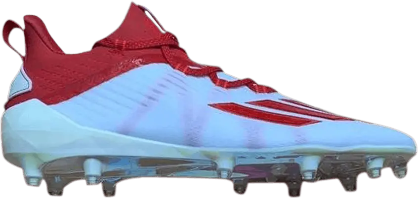  Adidas Adizero Cleat &#039;White Team Power Red&#039; [White/Team Power Red/Solar Red]